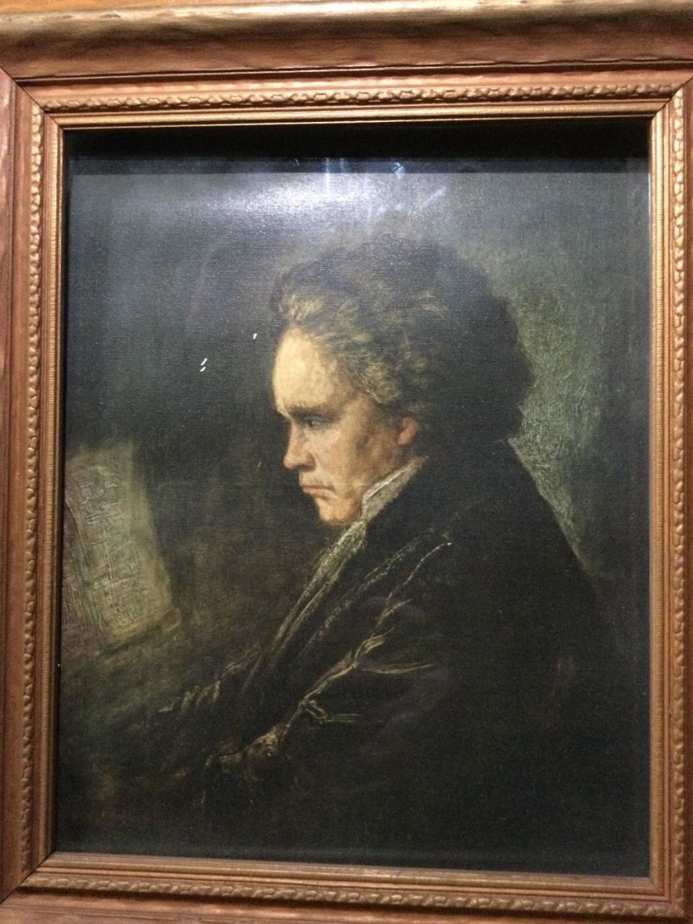 Lot 358: Beethoven Framed Print