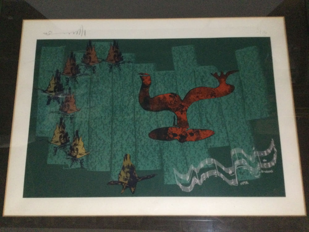 Lot 377: Signed Artist Rendering of Tempo di Valse