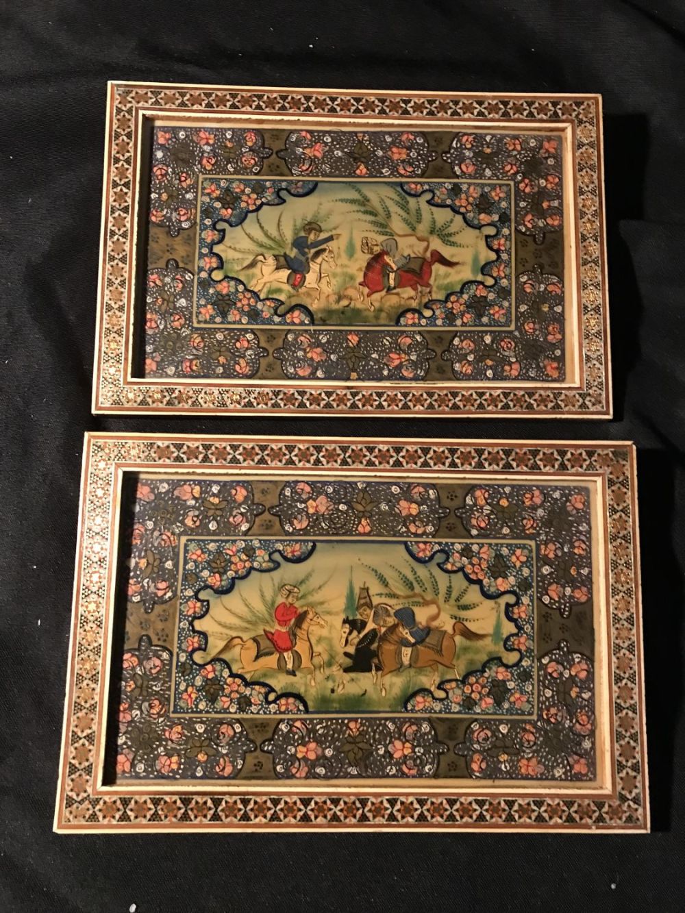 Lot 266: Mosaic Oil by Fermi Art with certificate of