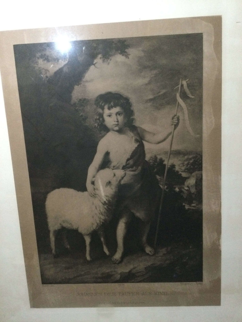 Lot 379: Johannes Der Tauffer Als Kind