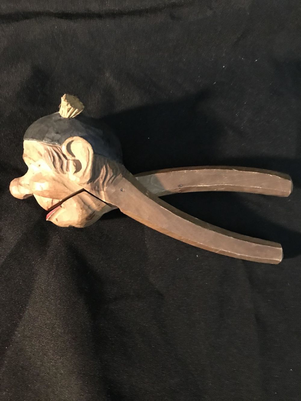 Lot 171: Folk Art Walnut Cracker