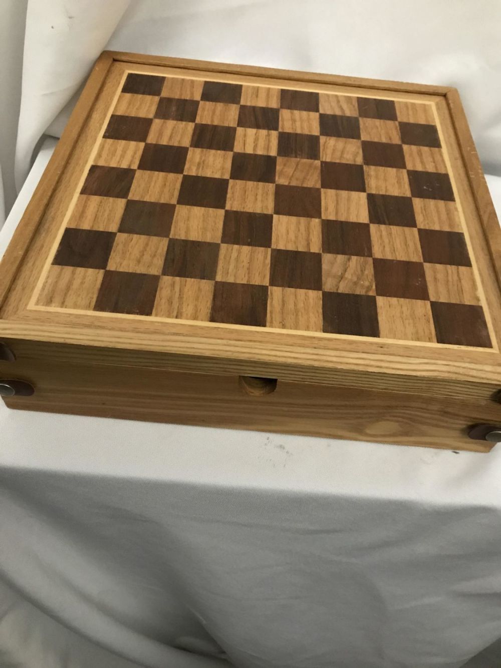 Lot 188: Vintage Wood Flip Game Board/Pack