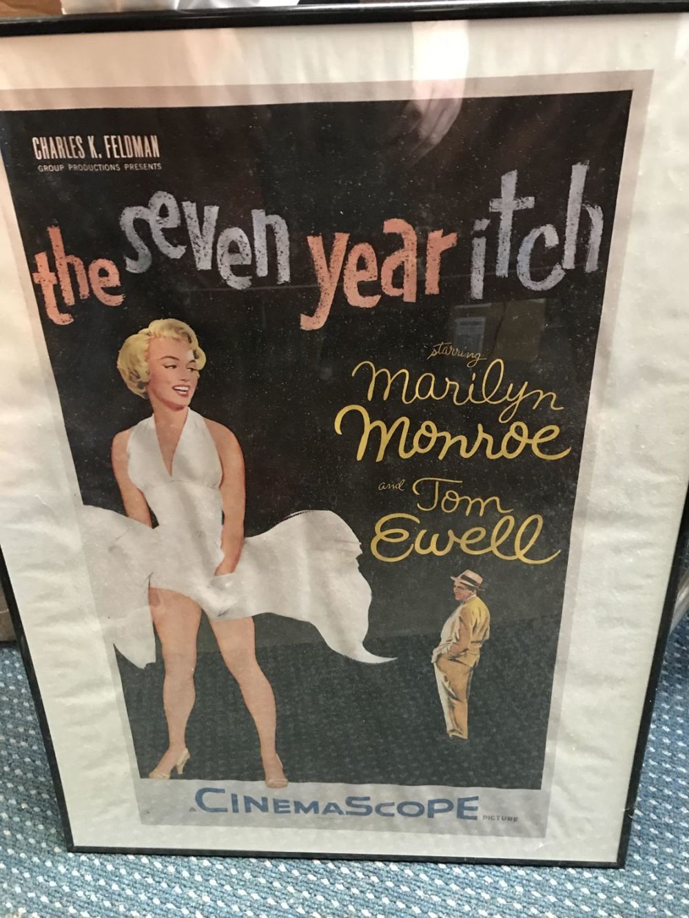 Lot 251: Vintage Movie Poster The Seven Year Itch