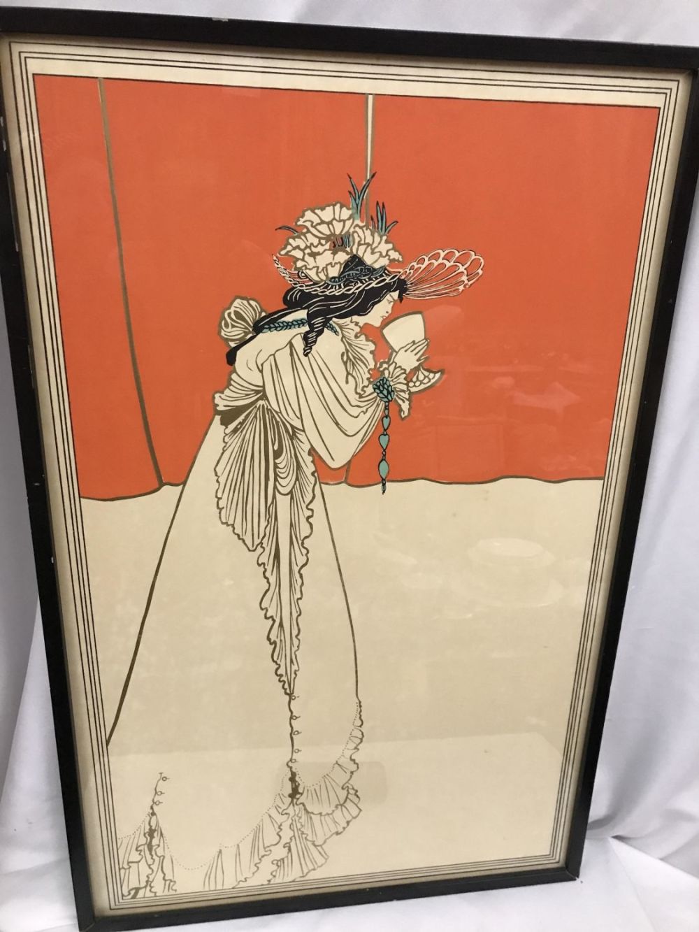 Lot 252: Isolde Drinking the Poison Framed Lithograph
