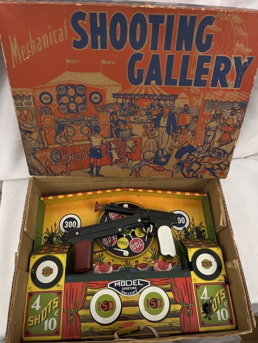Lot 314: Vintage Wyandotte Mechanical Shooting Gallery