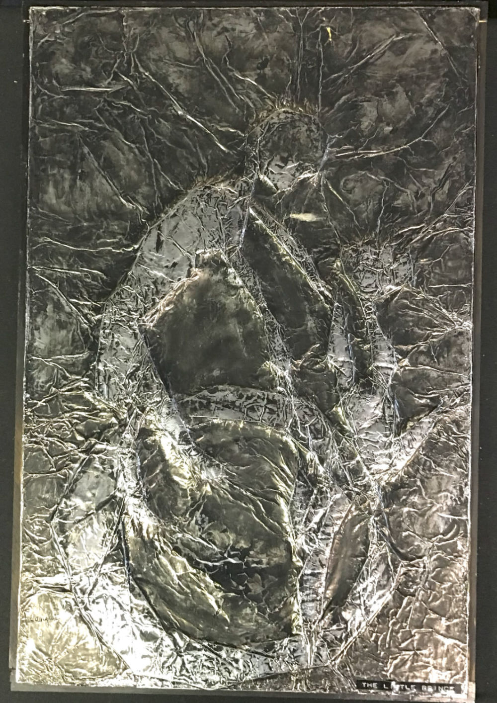 Lot 172: Katherine Langley THE LITTLE PRINCE Tin Foil Art