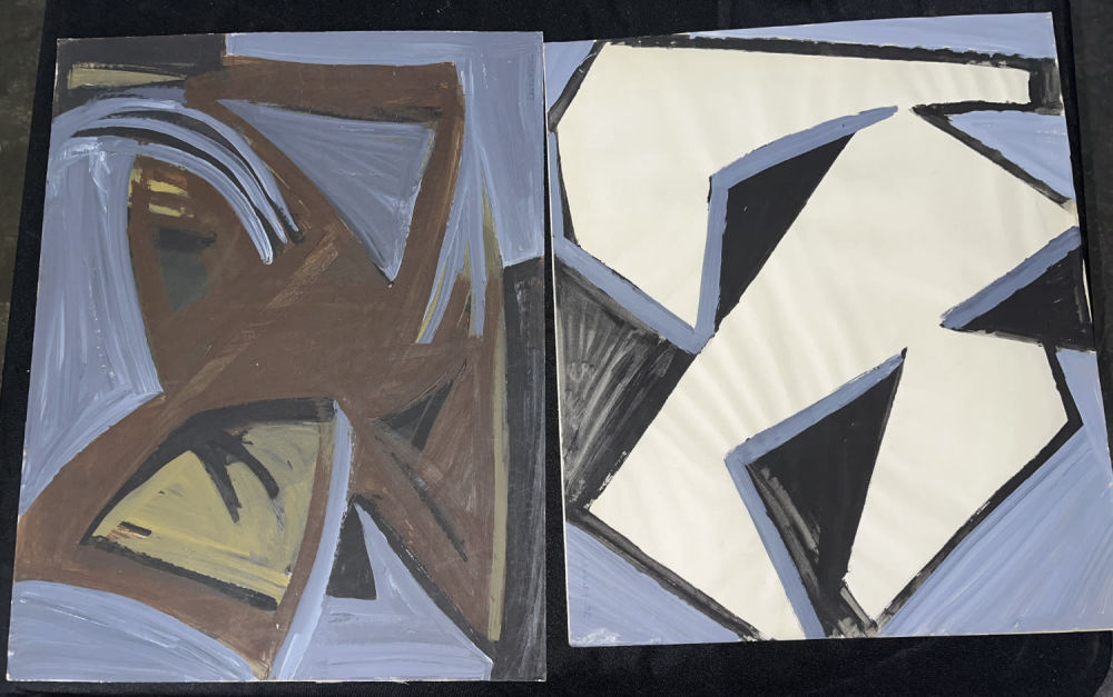 Lot 239: Katherine Langley Watercolor on Paper (2)