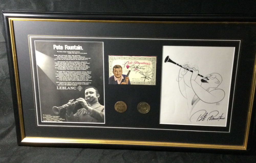 Lot 167: Pete Fountain Blues Singer Tribute
