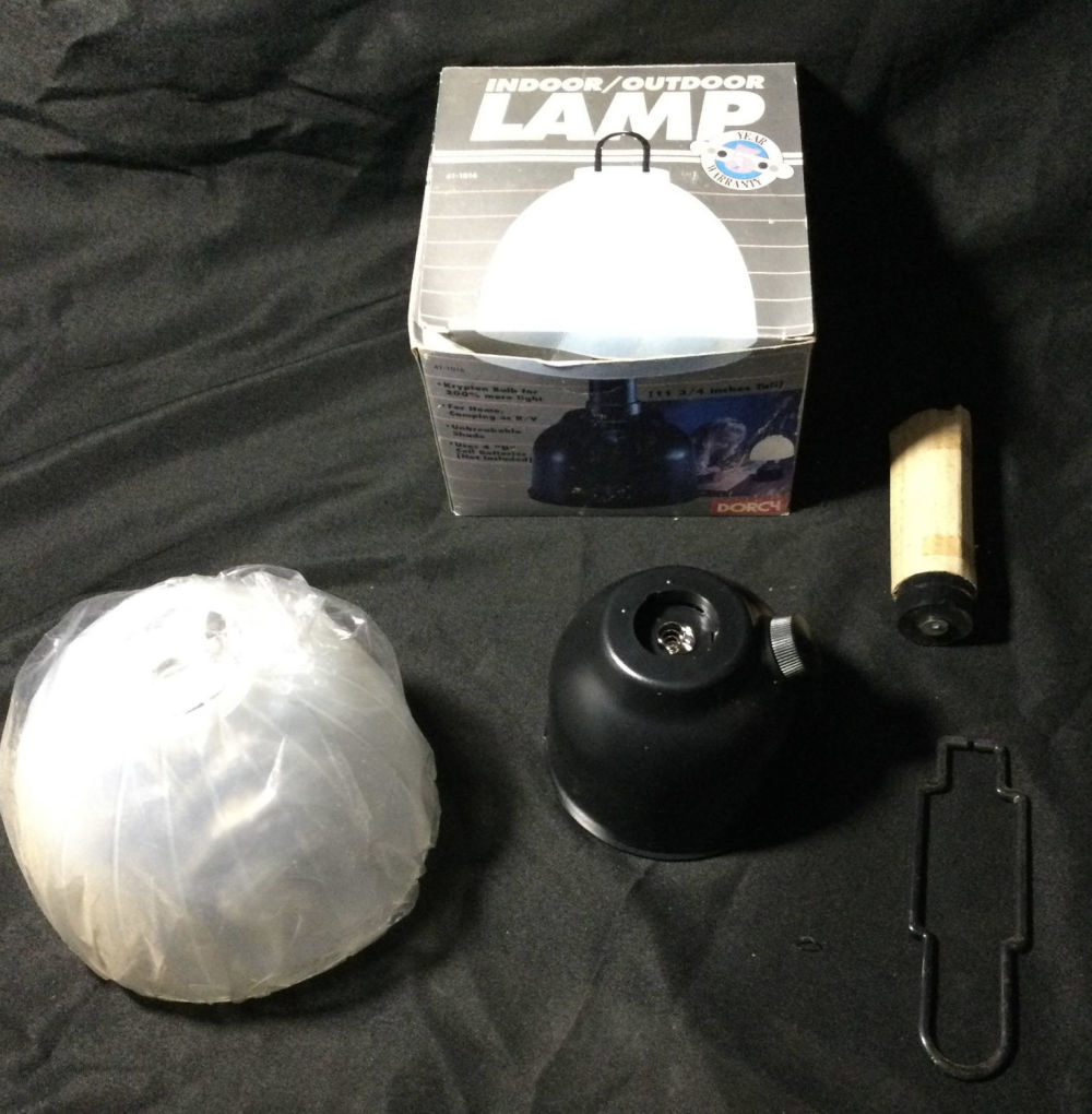 Lot 191: Indoor Outdoor Lamp Never Used