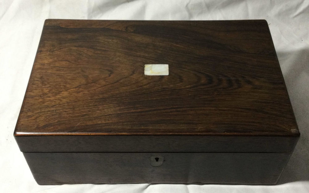 Lot 208: Vintage Portable Wood Writing Desktop