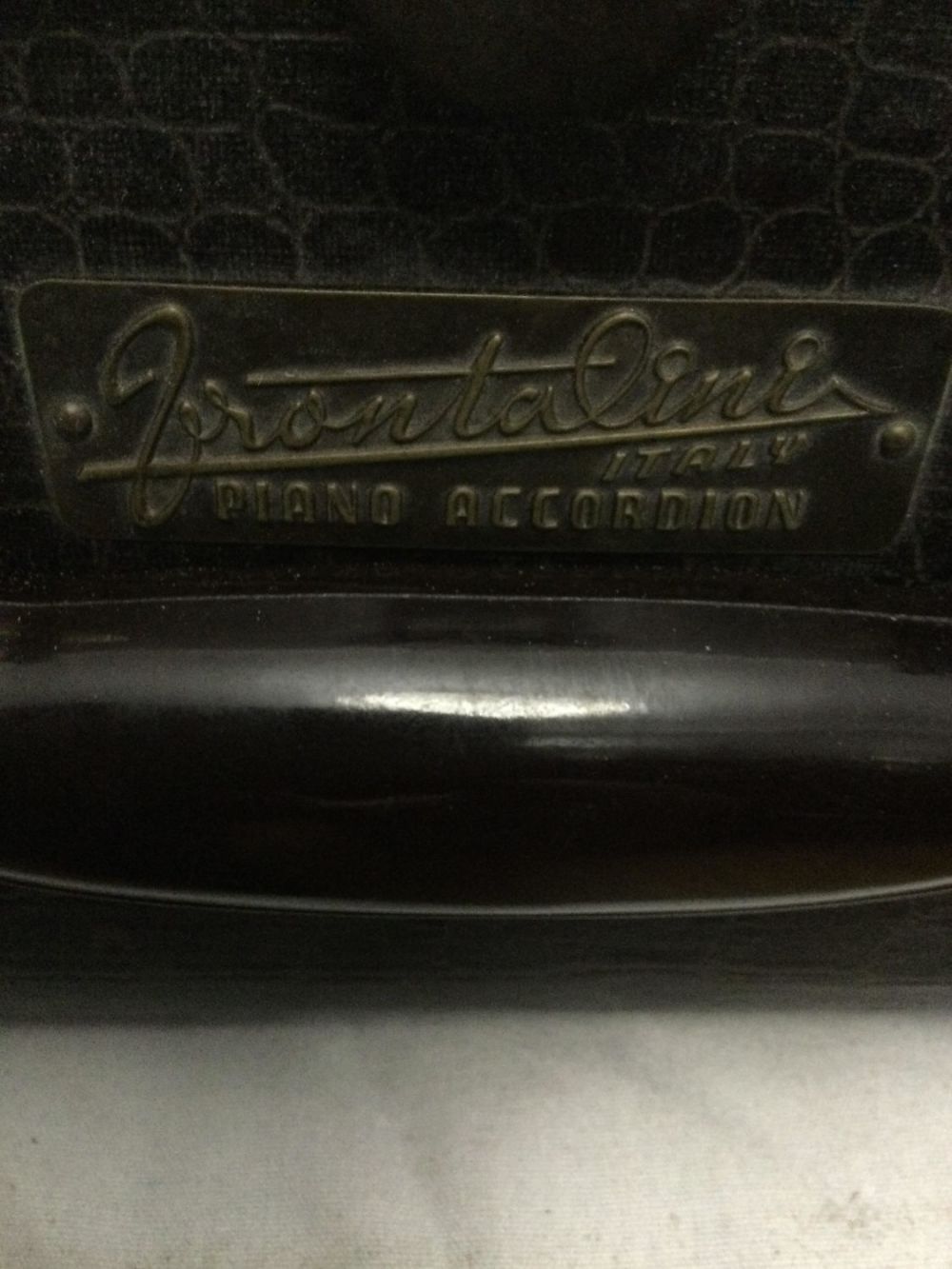 Lot 257: FRONTALINI Piano Accordion Made in Italy in Case