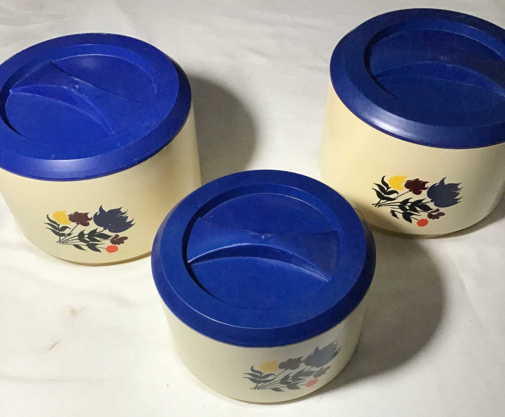 Lot 166: Vintage Storage Containers (3)