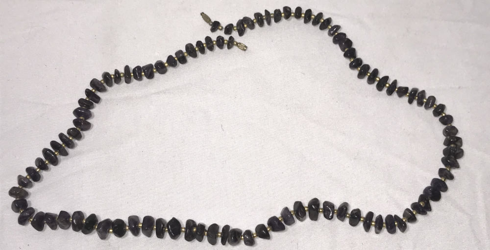 Lot 207: Amethyst Necklace