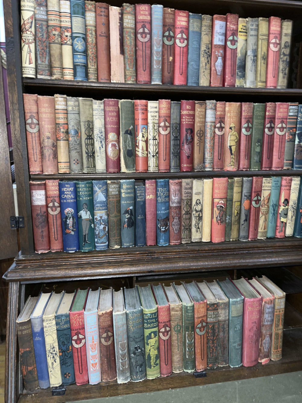 Lot 229: GA Henty Book Collection