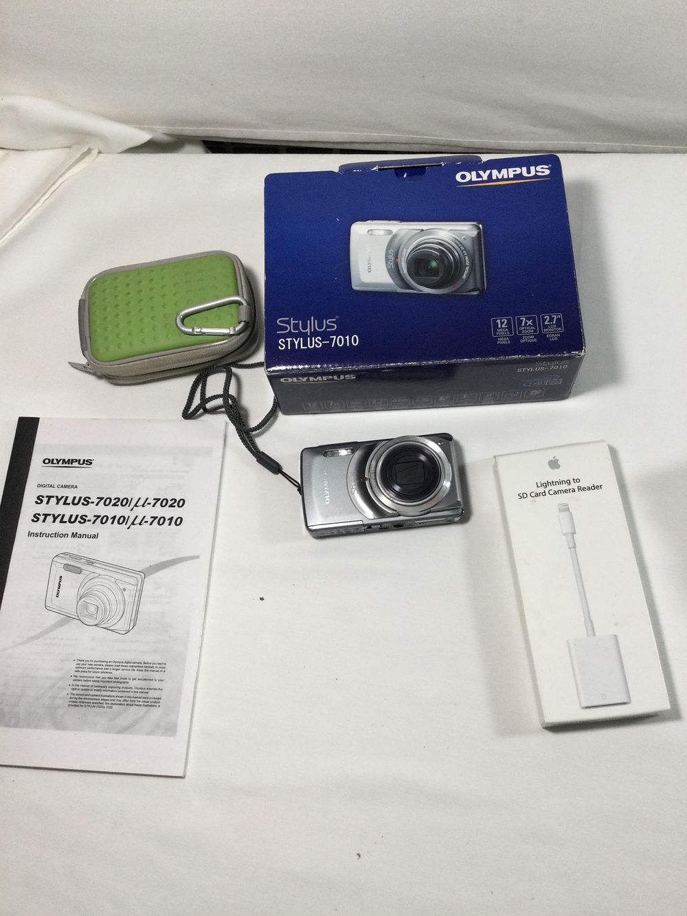 Lot 235: Olympus Stylus Digital Camera in org box