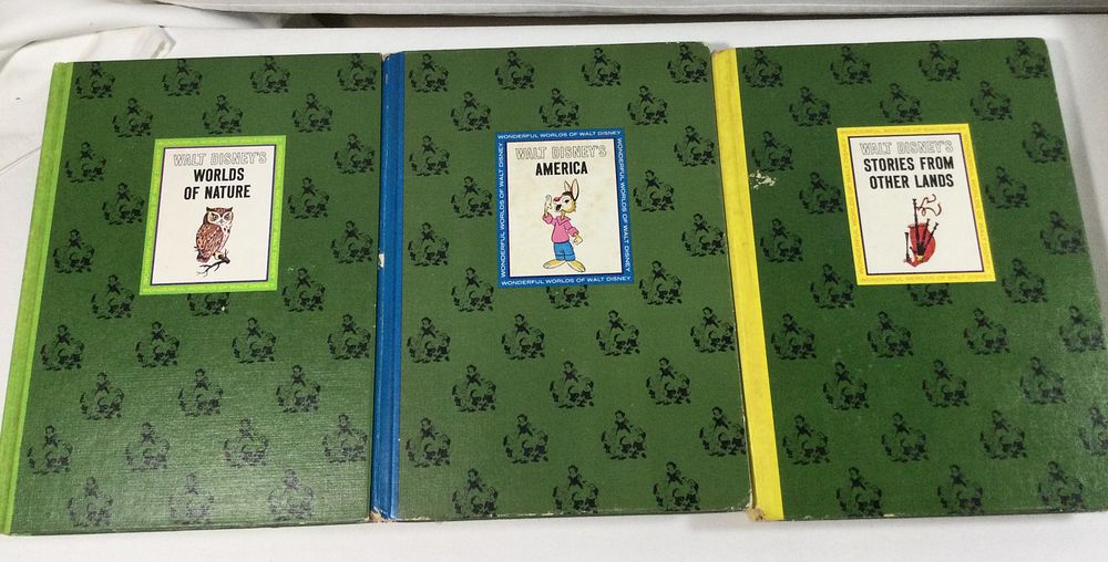Lot 248: Walt Disney 3 Hardcover Books Collection
