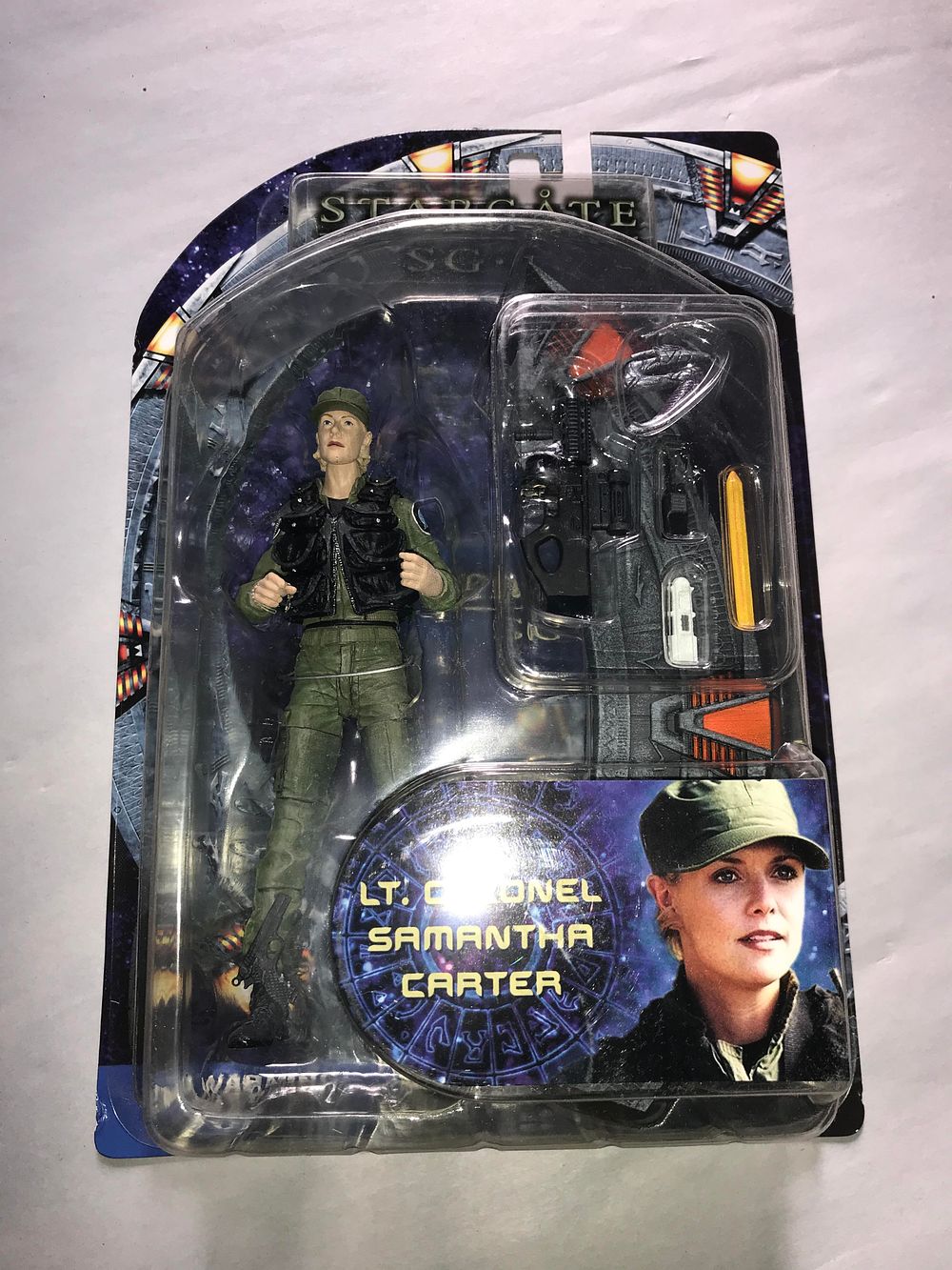 Lot 123: Stargate SG1 Samantha Carter Action Figure