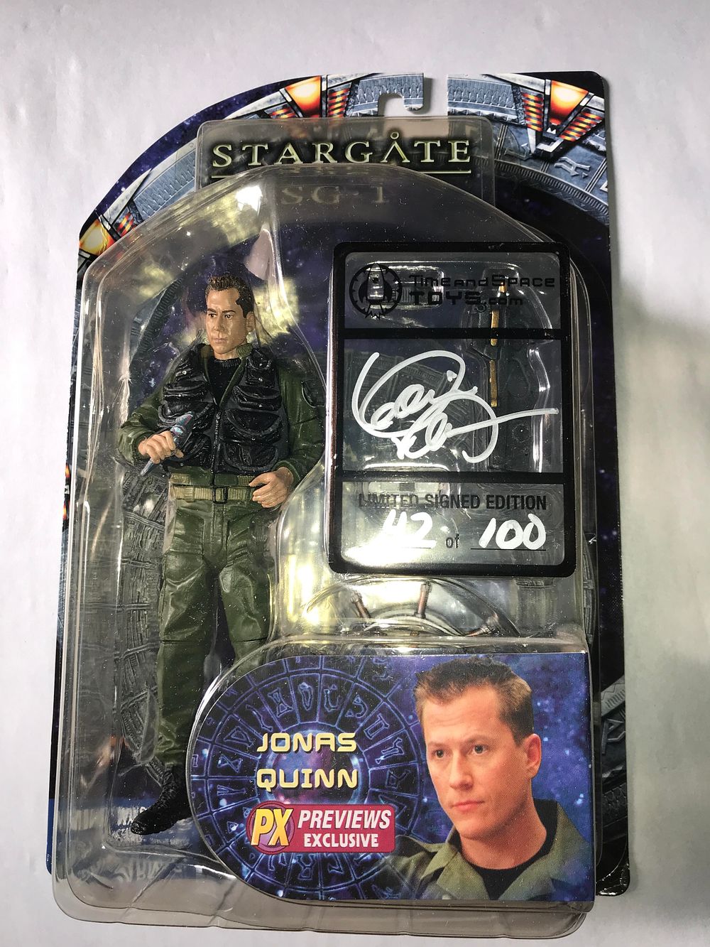 Lot 126: PX Exclusive Jonas Quinn Stargate Action Figure
