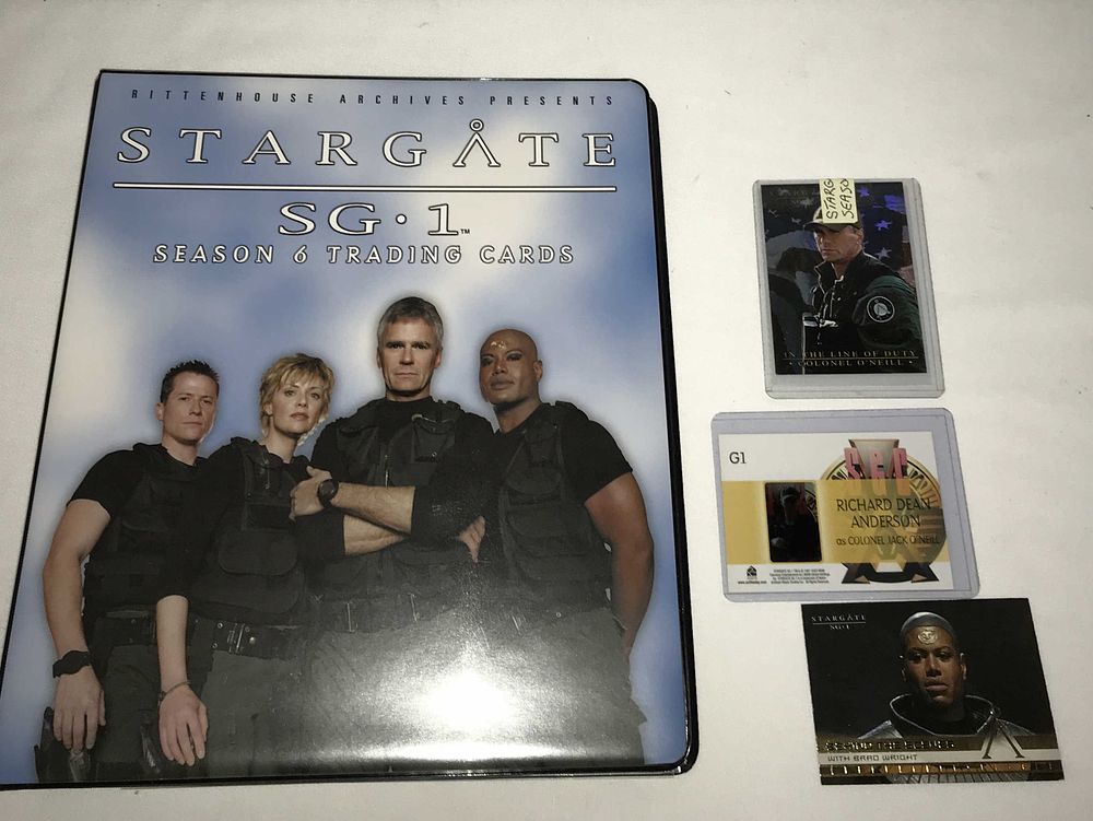 Lot 150: Stargate SG1 Season 6 Trading Cards