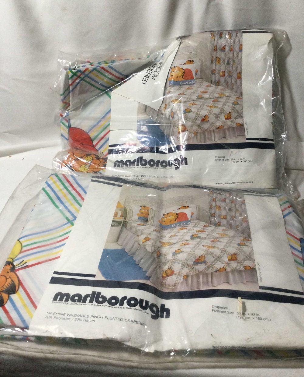 Lot 206: Garfield Bedroom Draperies (2 packs)