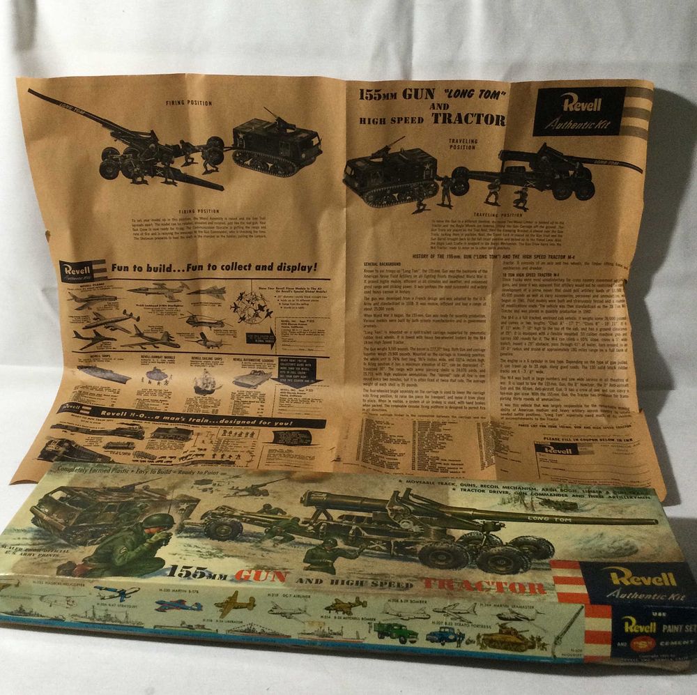 Lot 221: REVELL Gun and Tractor military model