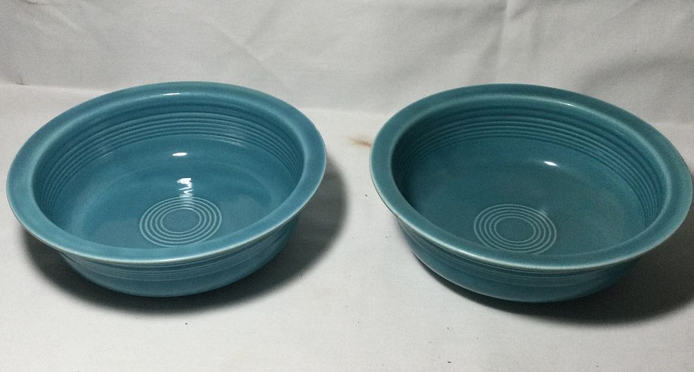 Lot 228: Fiesta Bowls (2) Blue