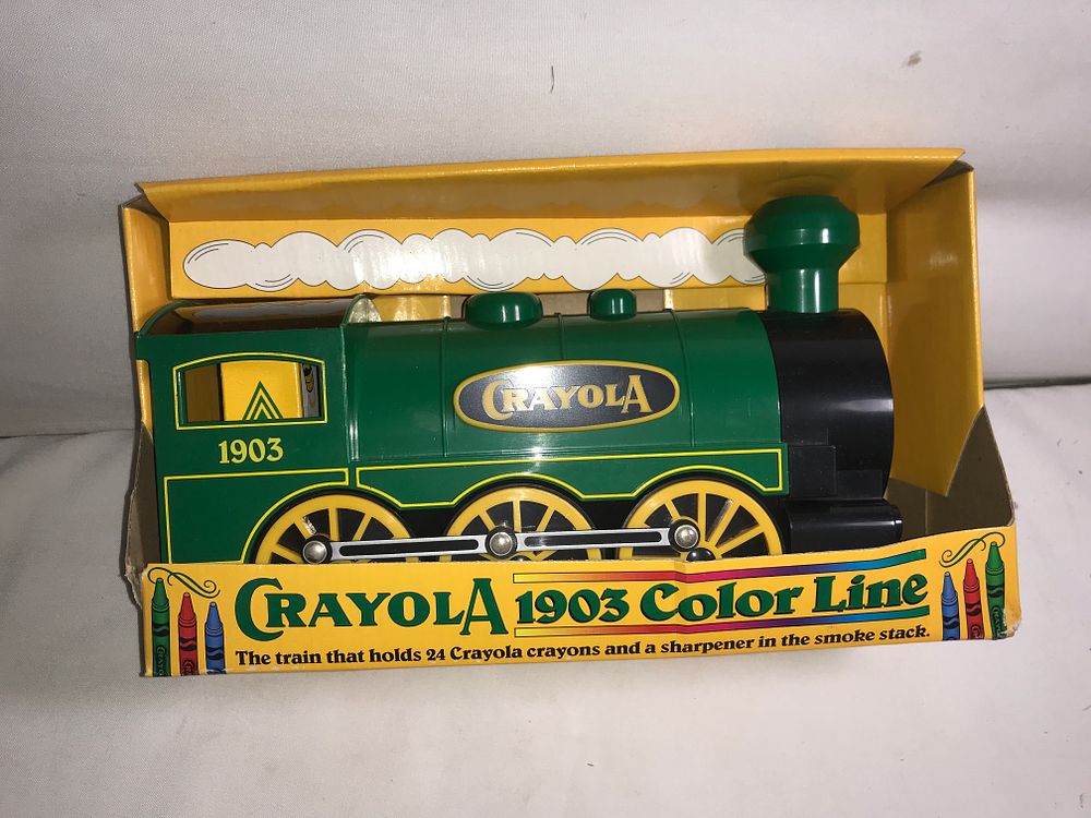Lot 262: 1903 Crayola Color Line Train in org package