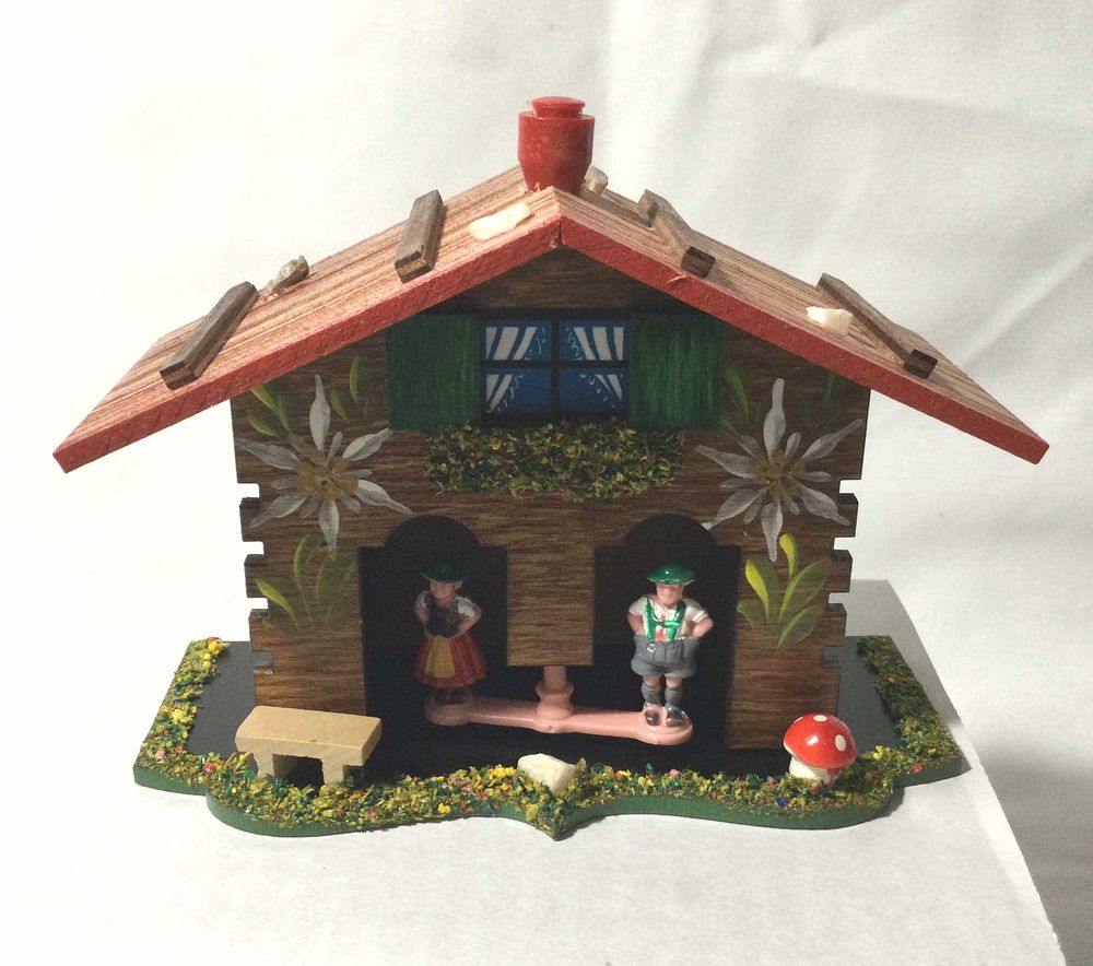 Lot 271: Deluxe weather house made in Germany on dry days