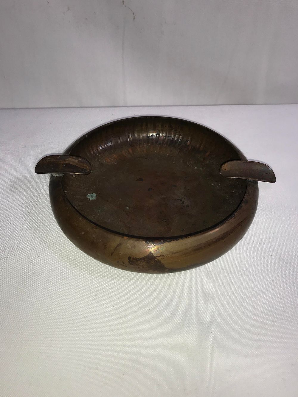 Lot 190: Roycroft Hammered Copper Ashtray