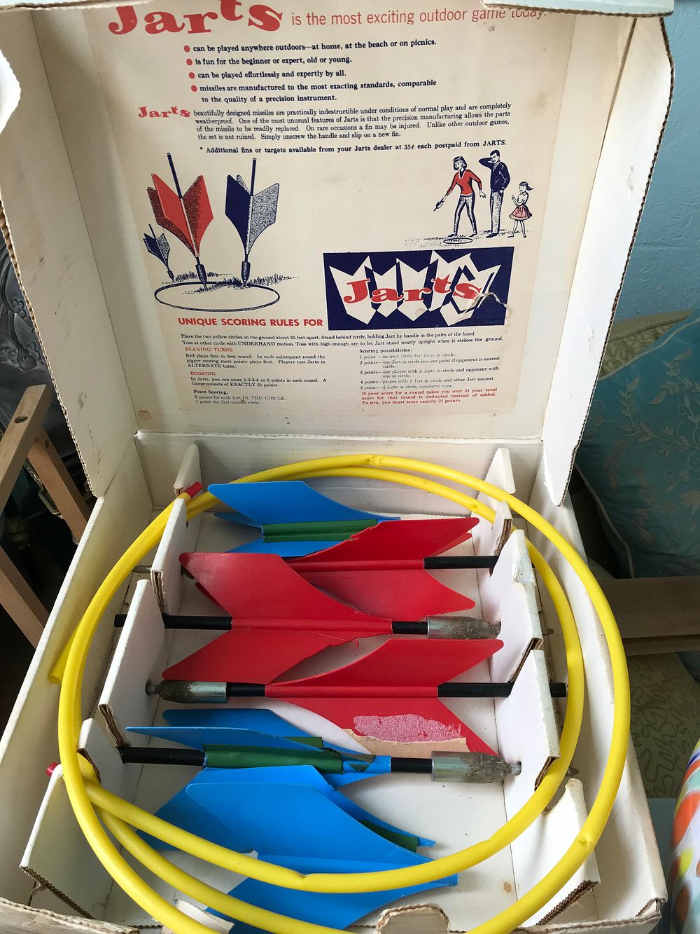 Lot 193: Vintage JARTS Missile Game in Original Box