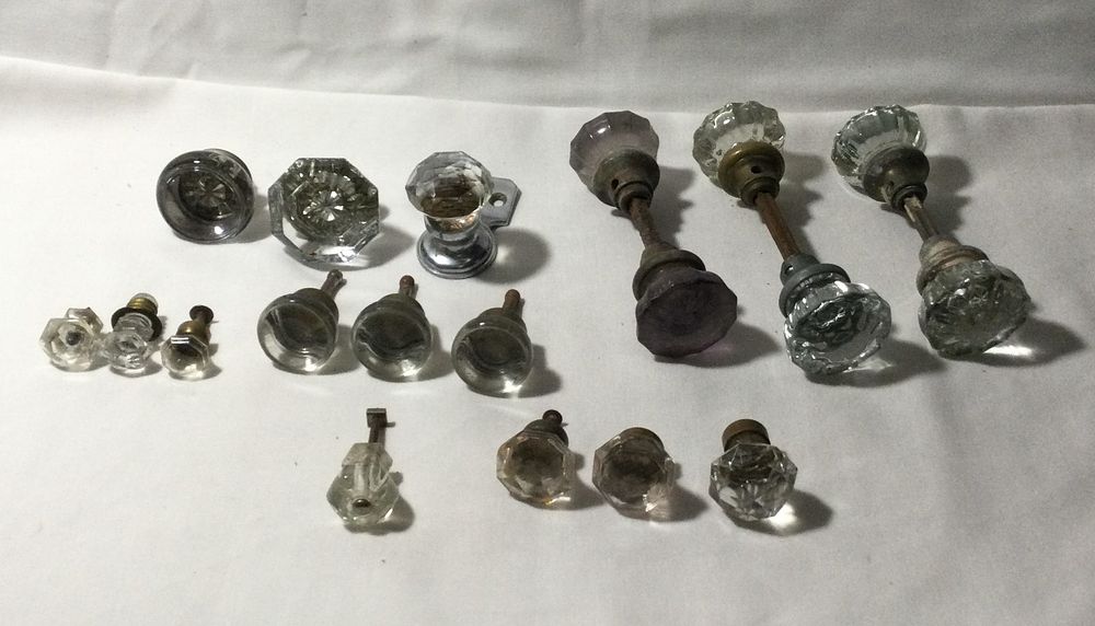 Lot 212: Glass Door & Cabinet Hardware Collection