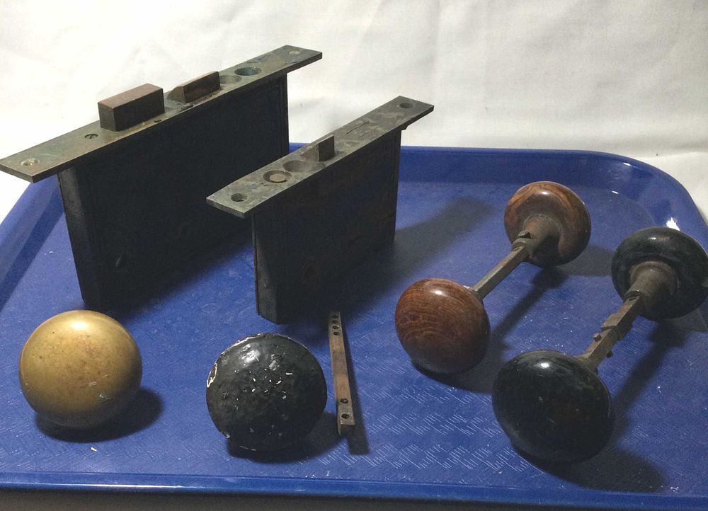 Lot 224: Vintage Door Hardware Collection
