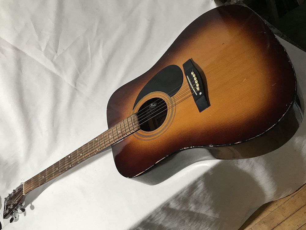 Lot 236: Texarkana WJ 750 Acoustic Guitar Sounds Good