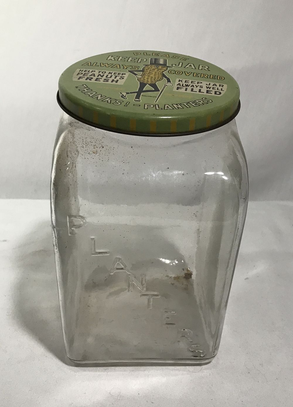 Lot 195: Vintage Planters Peanut Jar