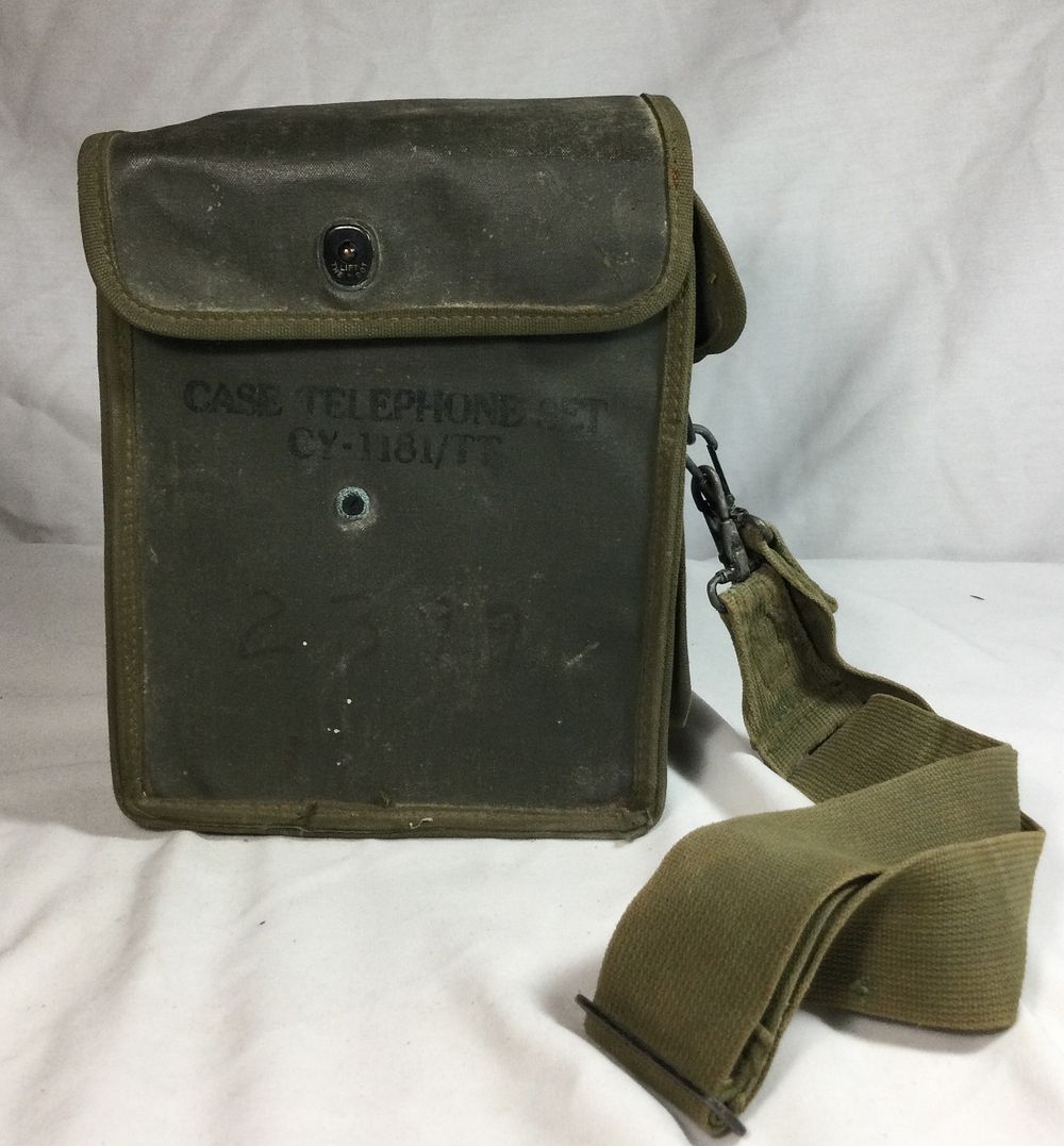 Lot 251: Military Case Telephone Set