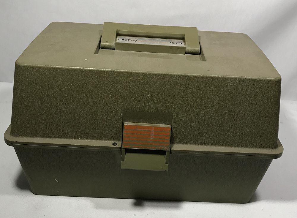 Lot 263: Fishing Box with Supplies