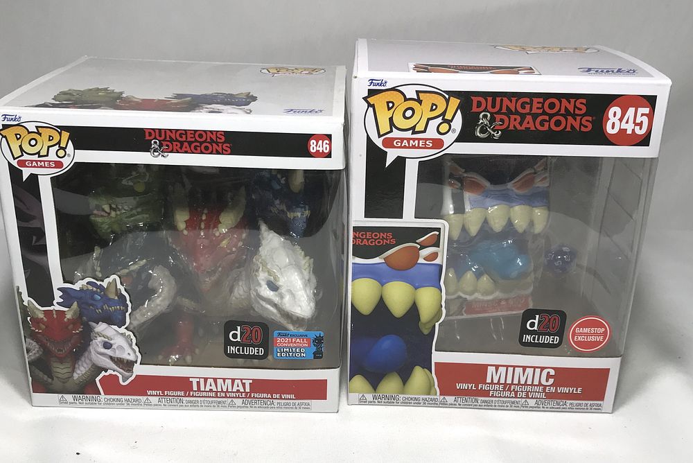 Lot 294: Dungeons and Dragons Funko Pop New in Box
