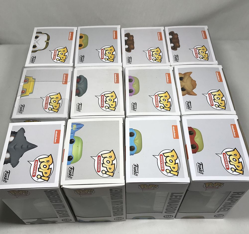 Lot 299: Teenage Mutant Ninja Turtles Funko Pop
