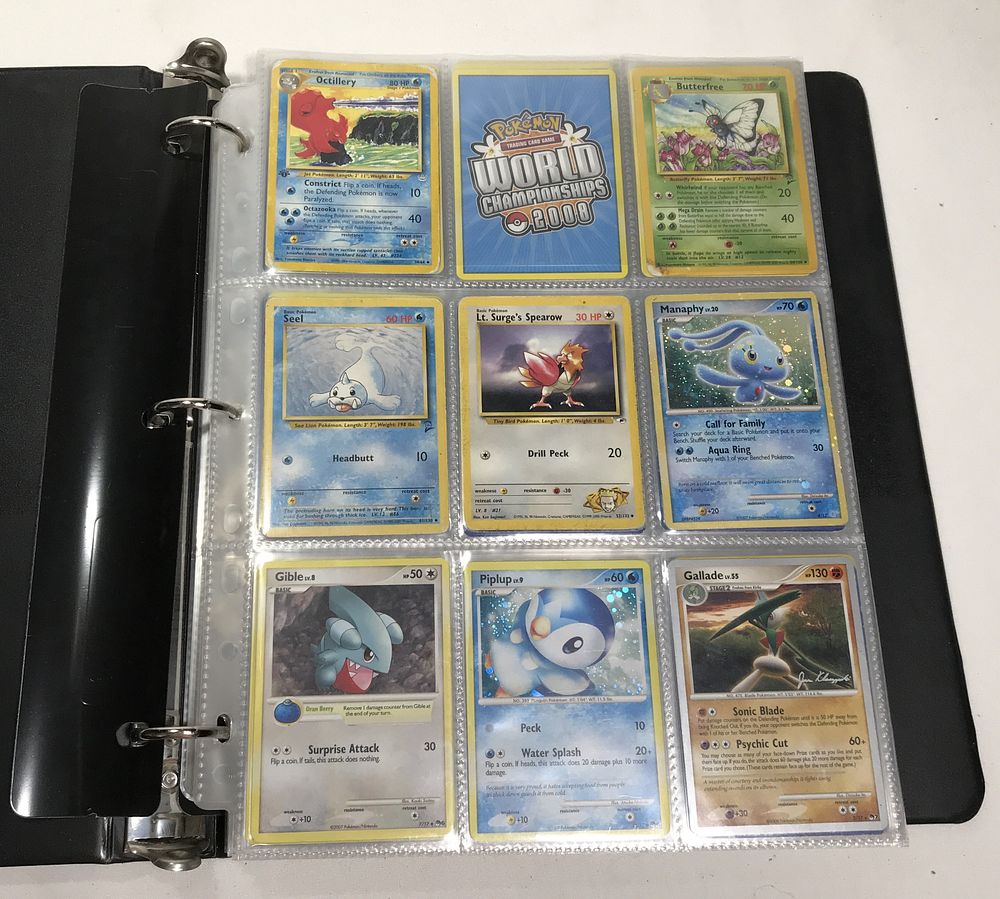 Lot 302: Binder of Pokémon Cards