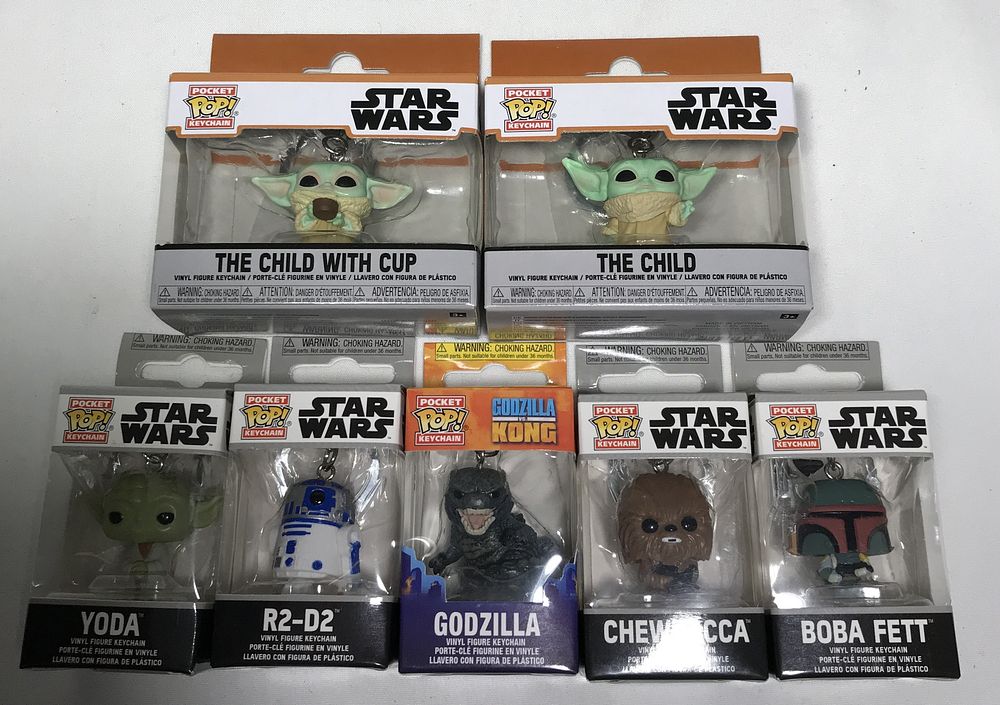 Lot 308: Star Wars Mini Funko Pops