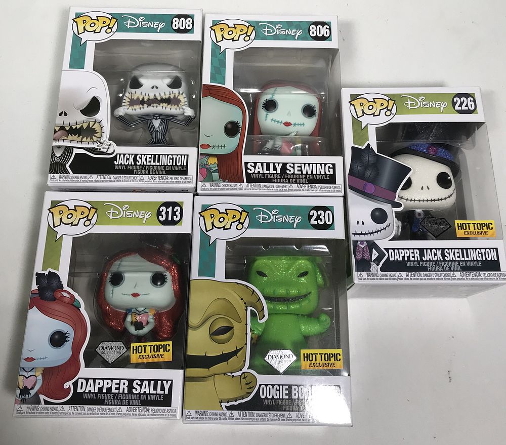 Lot 313: Nightmare Before Christmas Funko Pop