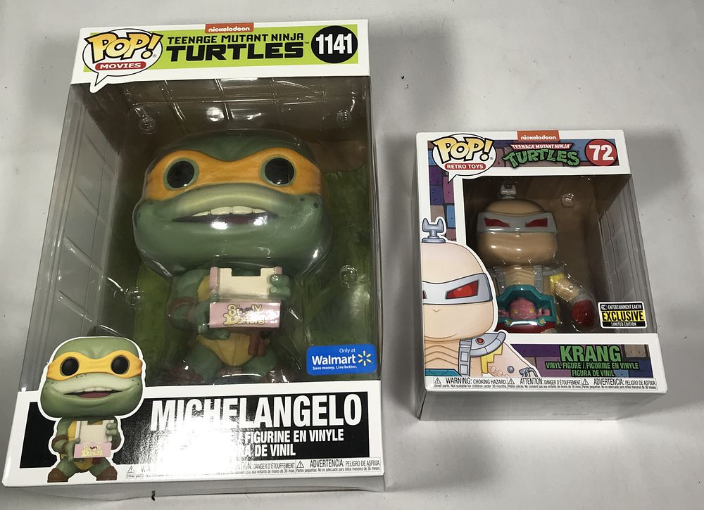 Lot 315: Teenage Mutant Ninja Turtles Funko Pop