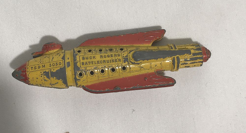 Lot 360: Vintage Buck Rogers Battlecruiser Toy