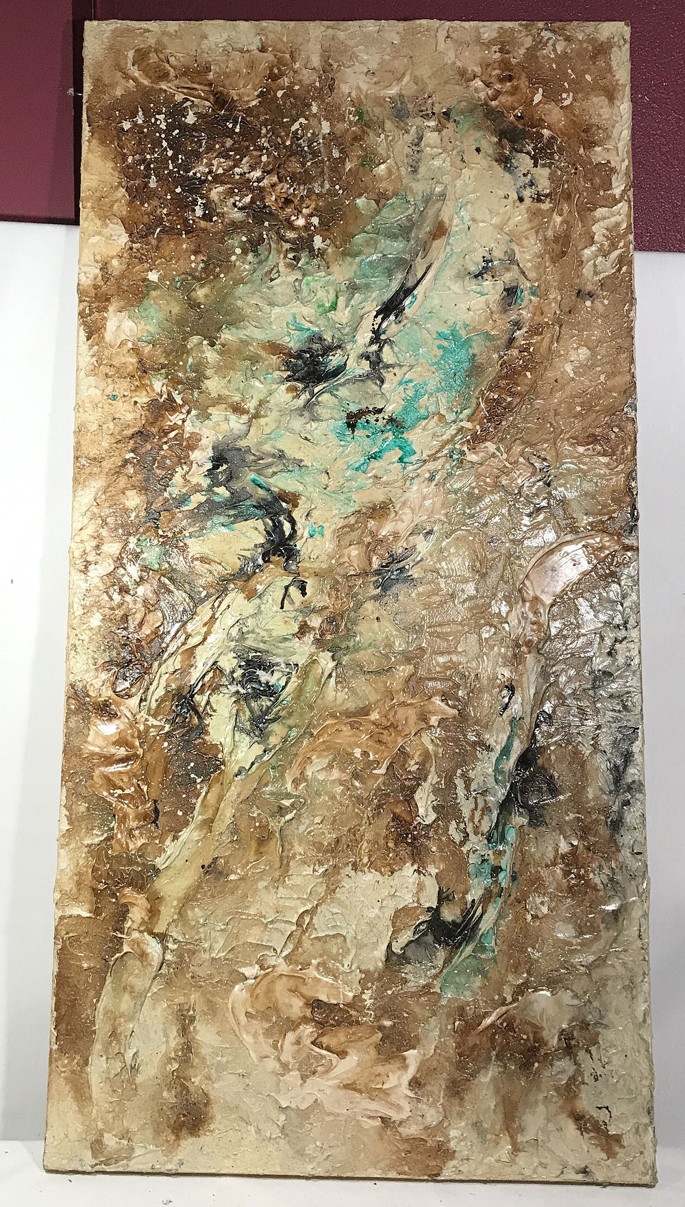 Lot 1201: Enid Edelman FOREVER FREE Abstract Art