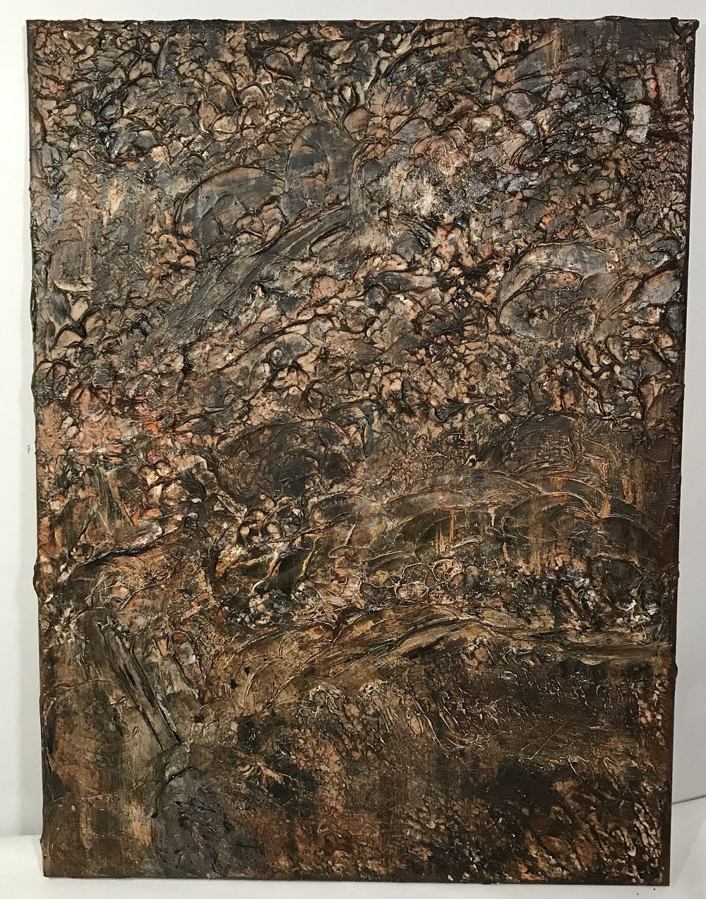 Lot 1208: Enid Edelman Painting BRANCHING OUT