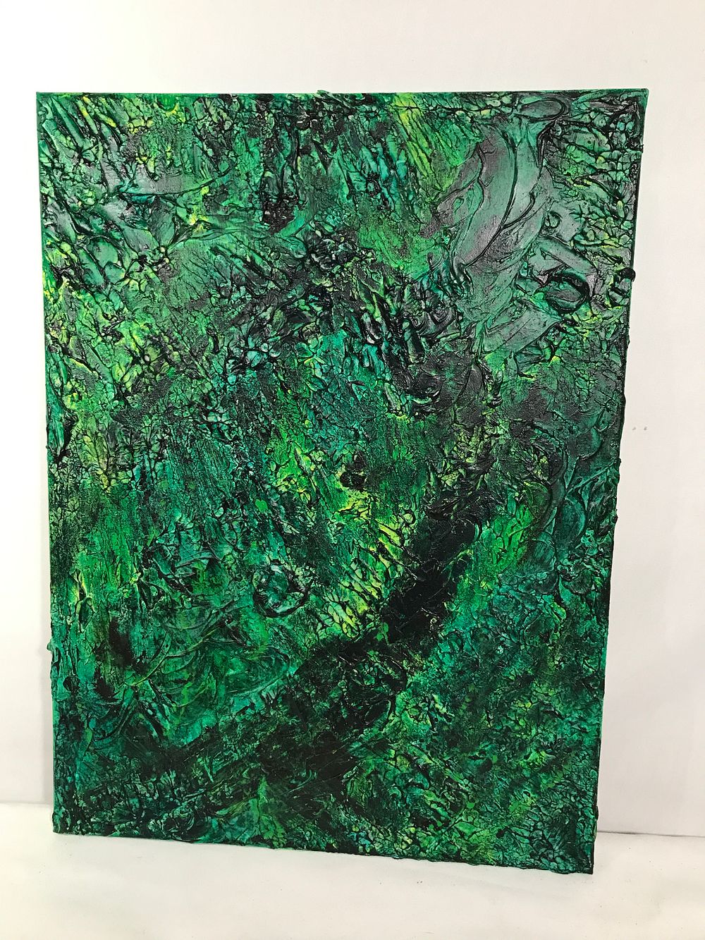 Lot 1218: Enid Edelman ANCIENT ENTRANCE Painting
