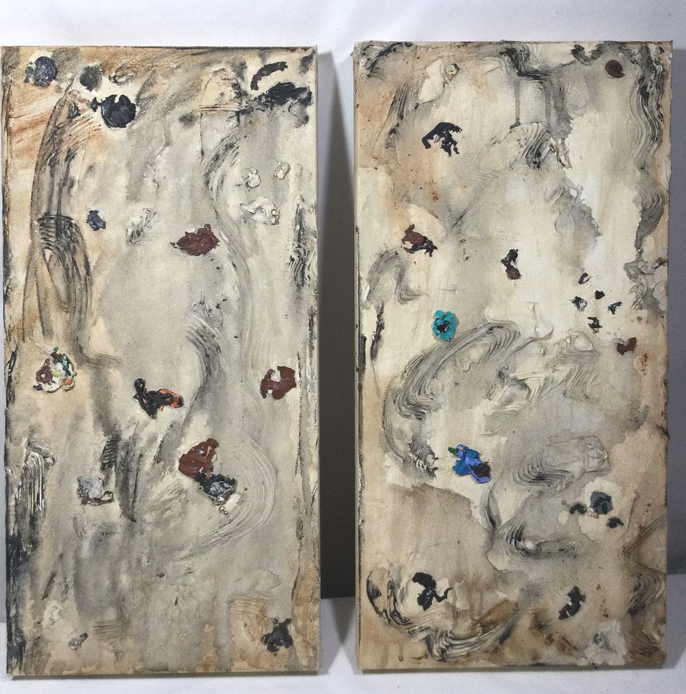 Lot 1219a: Autumn Breezes I & II by Enid Edelman