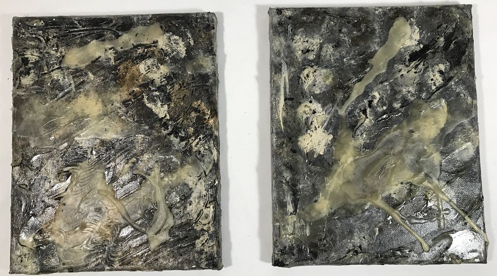 Lot 1227a: Enid Edelman Signed Acrylic on Canvas