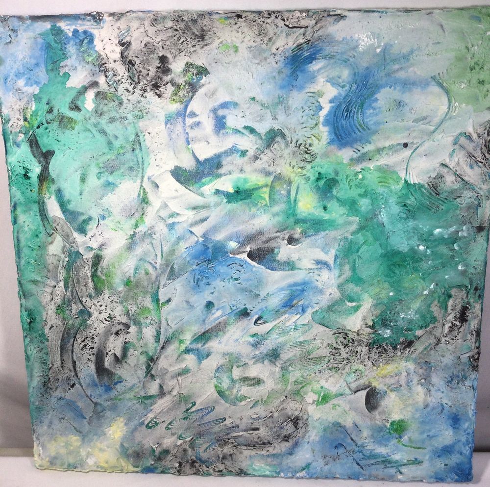 Lot 1229: Enid Edelman Painting SERENDIPITY