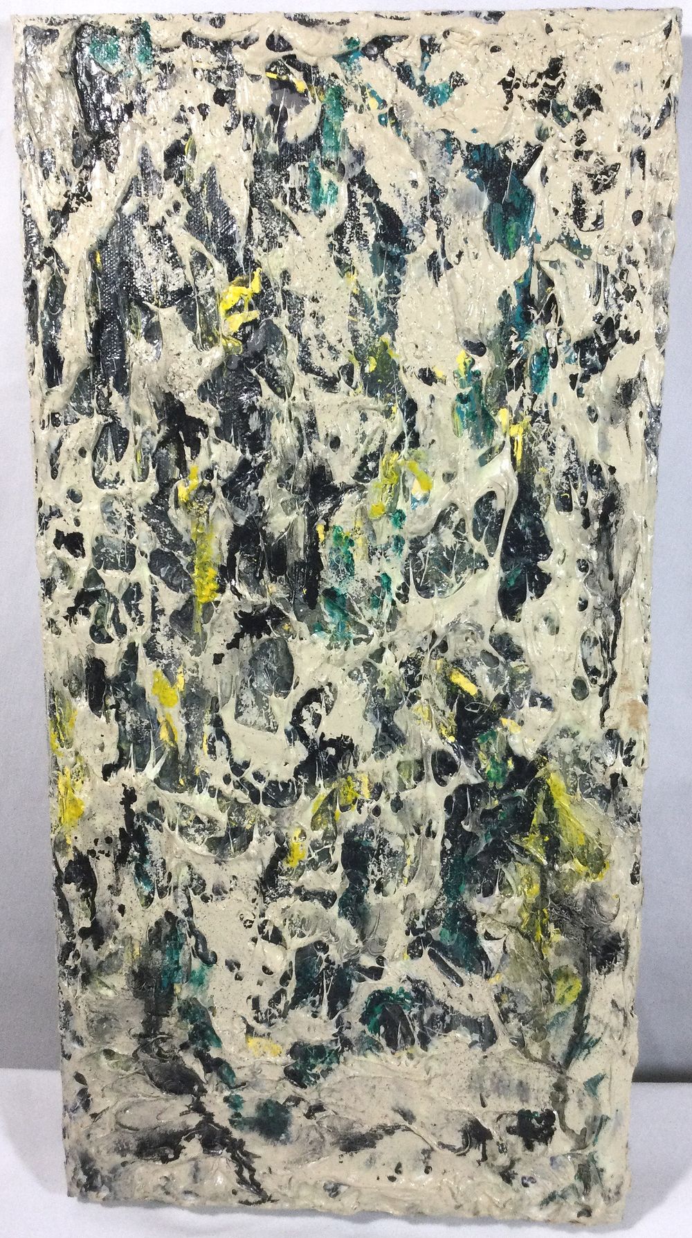 Lot 1229a: BE HAPPY by Enid Edelman Acrylic on Canvas